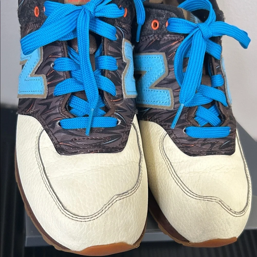 New Balance 574 Sneakers – size 7 – Brown/Blue – Great Condition